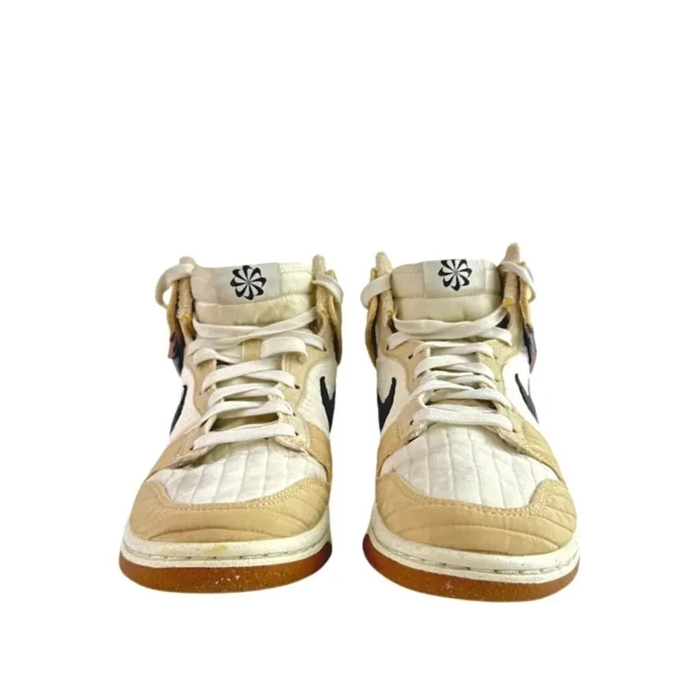 Nike Dunk High Next Nature Toasty Rattan Tan Lace Up Athletic Sneakers Shoes 6.5